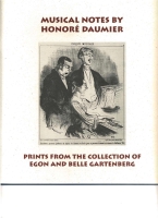 Cover for Musical Notes by Honoré Daumier